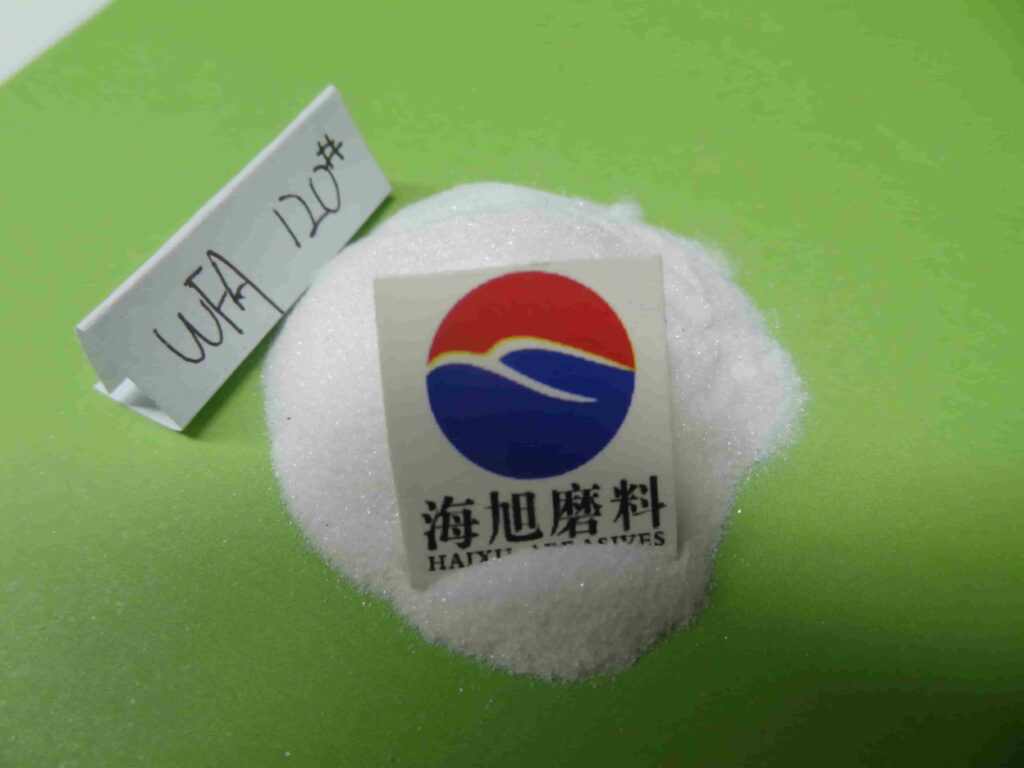 Белый плавленый оксид алюминия F120 для микродермабразии лица -1-White Fused Alumina-Haixu Abrasives
